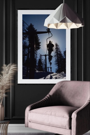 Tofana Ski Lifts at Cortina D’Ampezzo by Slim Aarons | ArtXchange