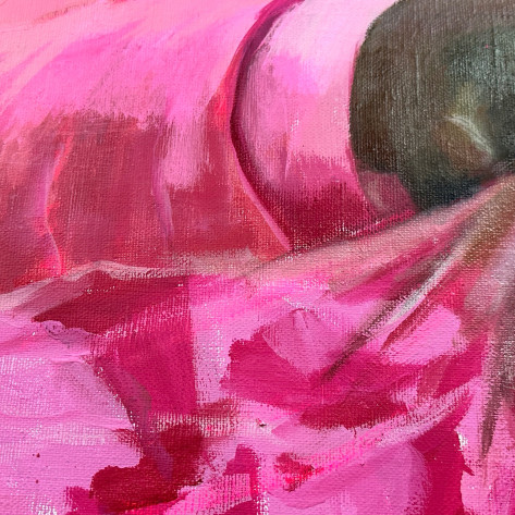 Pink on the bee | Original Contemporary Artwork | ArtXchange