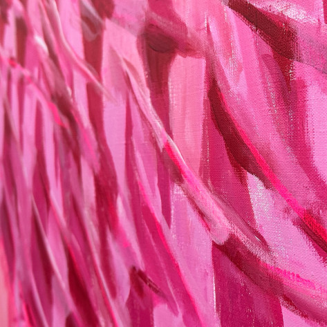 Pink on the bee | Original Contemporary Artwork | ArtXchange