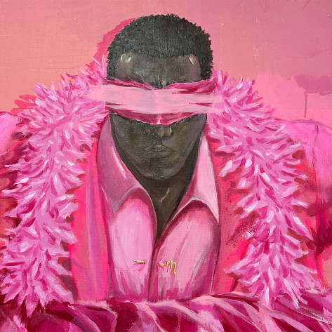 Pink on the bee | Original Contemporary Artwork | ArtXchange