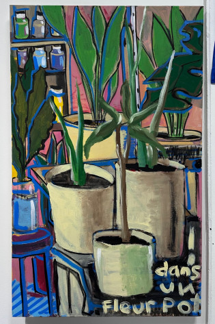 Studio green | Original Contemporary Artwork | ArtXchange