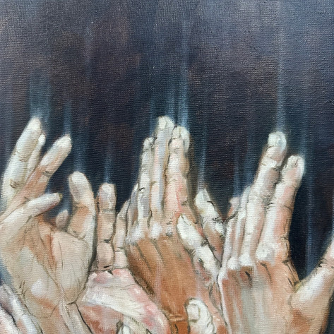Self-portrait ambidextrous | Original Contemporary Artwork | ArtXchange