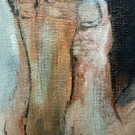 Self-portrait ambidextrous | Original Contemporary Artwork | ArtXchange