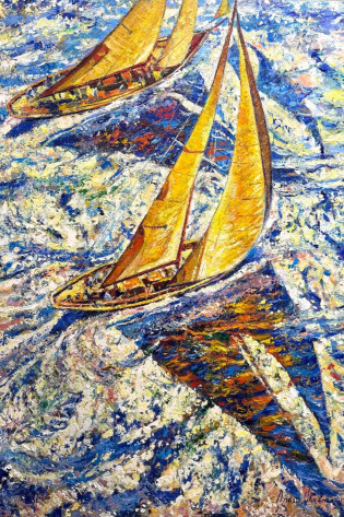 Sails of freedom | Original Contemporary Artwork | ArtXchange
