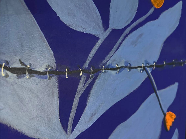 Diptych “Last stroke” | Original Contemporary Artwork | ArtXchange