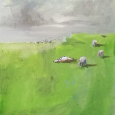Quiet Fields - Original Oil Acrylic Painting | ArtXchange