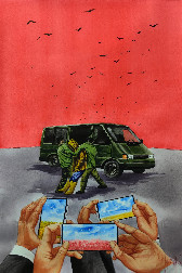 Happiness car by Eugene Gorbachenko | ArtXchange