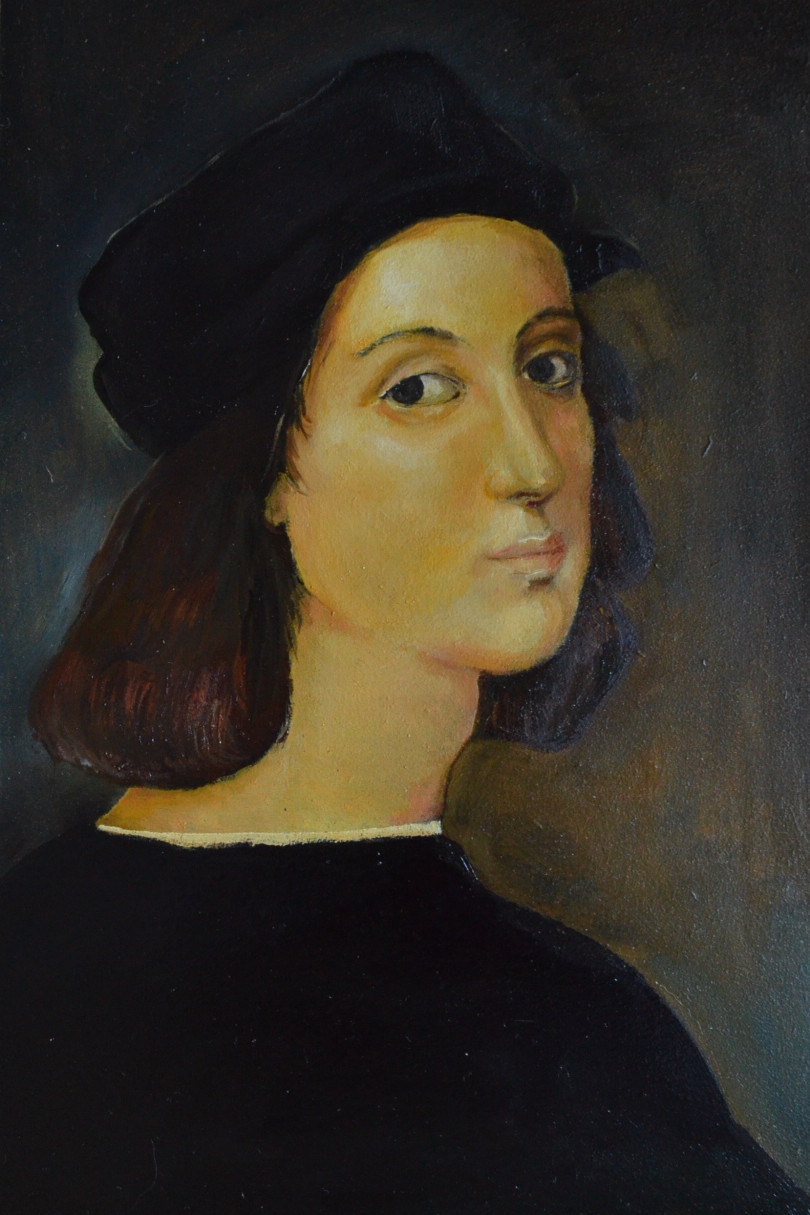 Copy of portret Raffaello Sanzio
